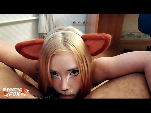 ❤️ Kitsune gleypa pikk og ásamt í munninum ❤ Klám hjá okkur ﹏